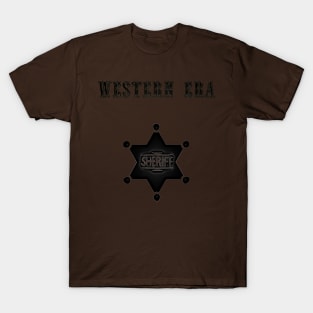 Western Era - Sheriff Badge 2 T-Shirt